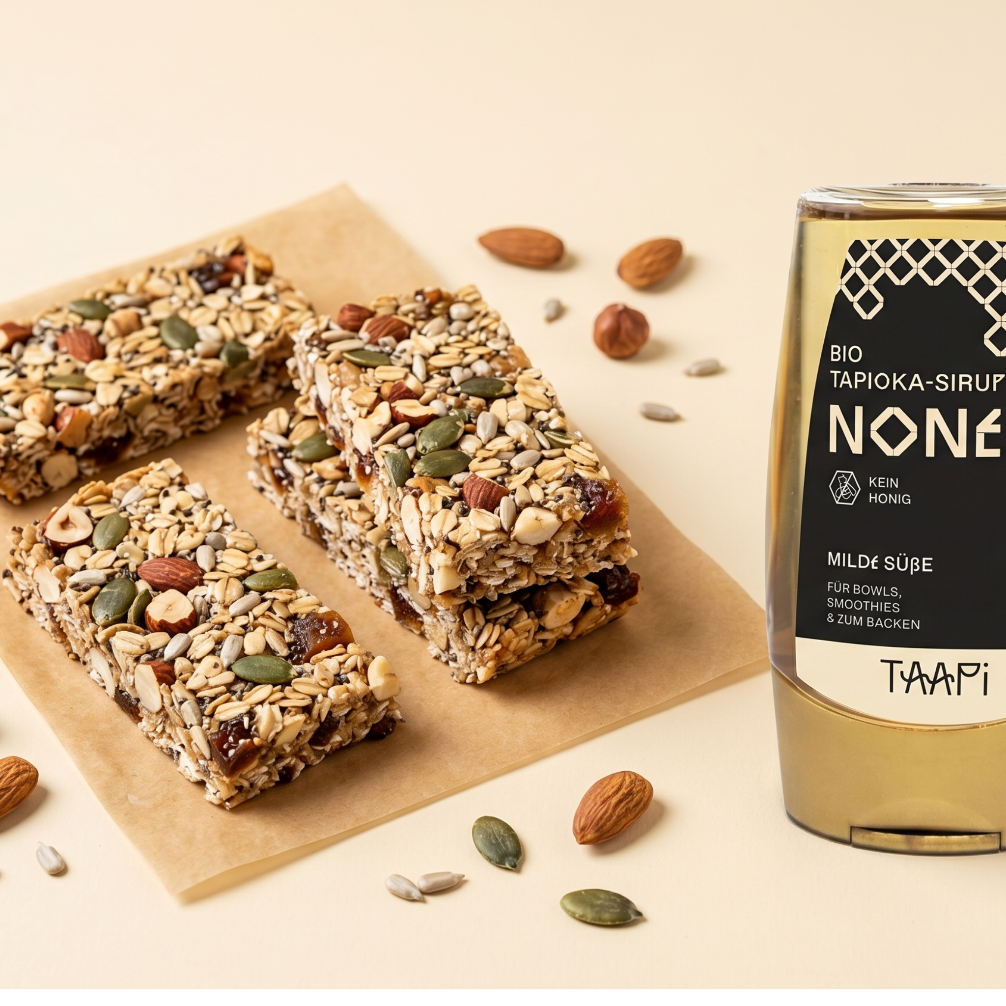 Glutenfreie No-Bake Energie-Riegel