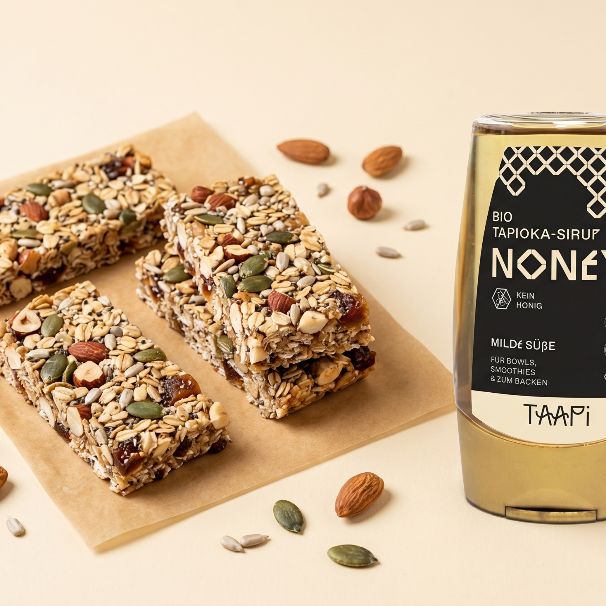 Glutenfreie No-Bake Energie-Riegel